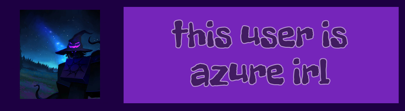 this user is azure in real life!!