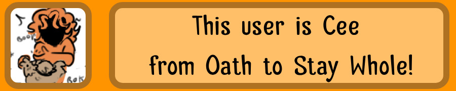 this user is Cee from oath to stay whole!