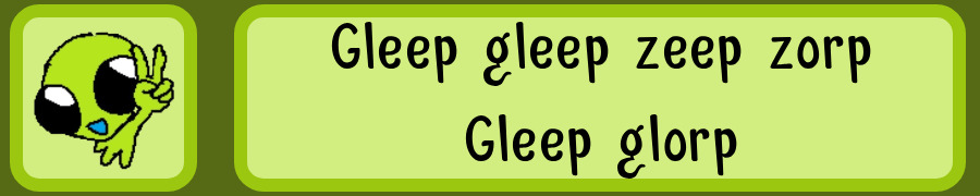 glip gorp zlip zleep