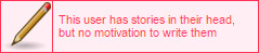 this user has stories in their head, but cant write them